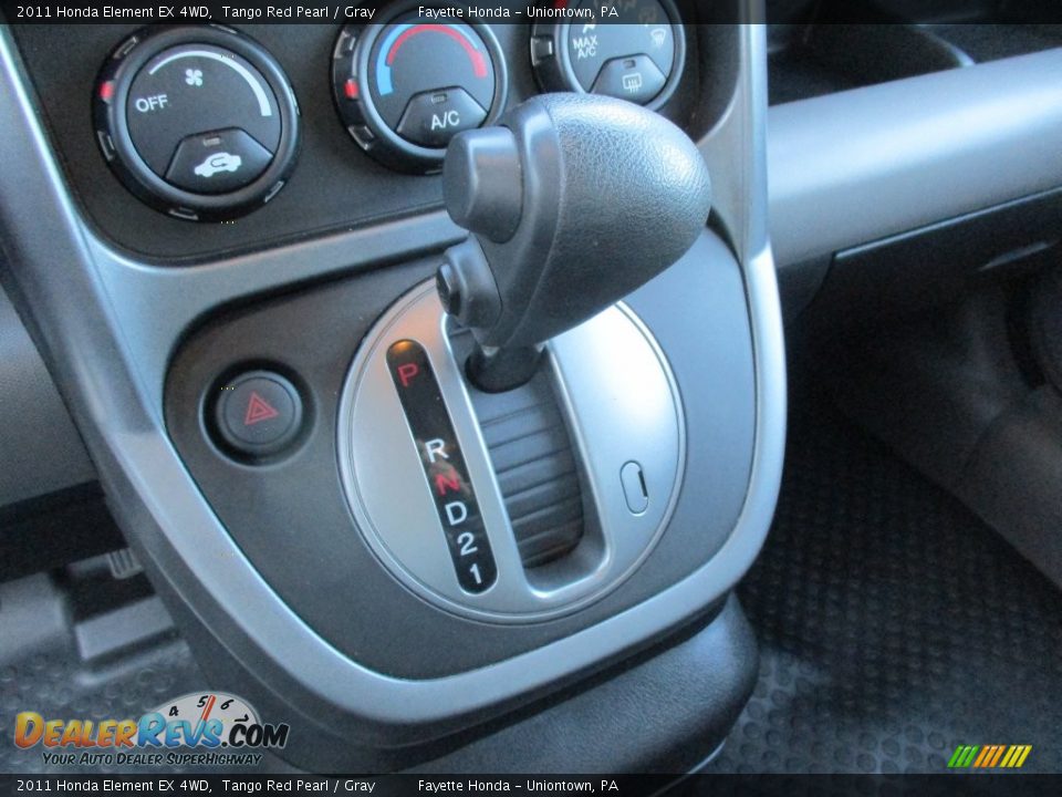 2011 Honda Element EX 4WD Tango Red Pearl / Gray Photo #12