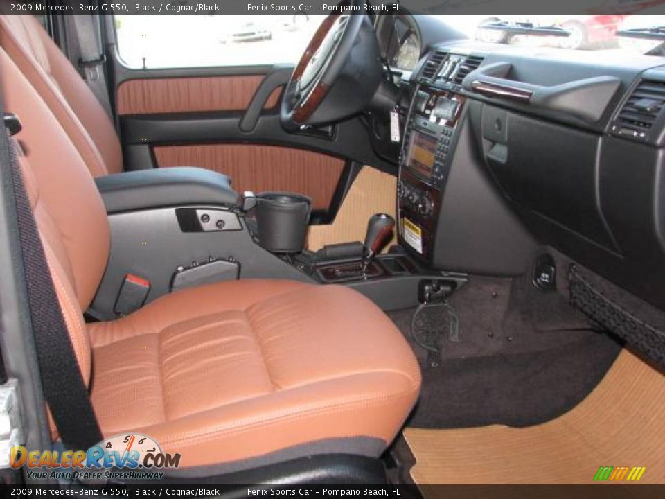 2009 Mercedes-Benz G 550 Black / Cognac/Black Photo #4