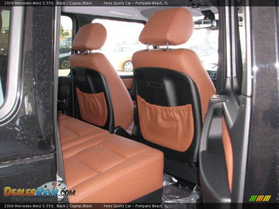 2009 Mercedes-Benz G 550 Black / Cognac/Black Photo #5