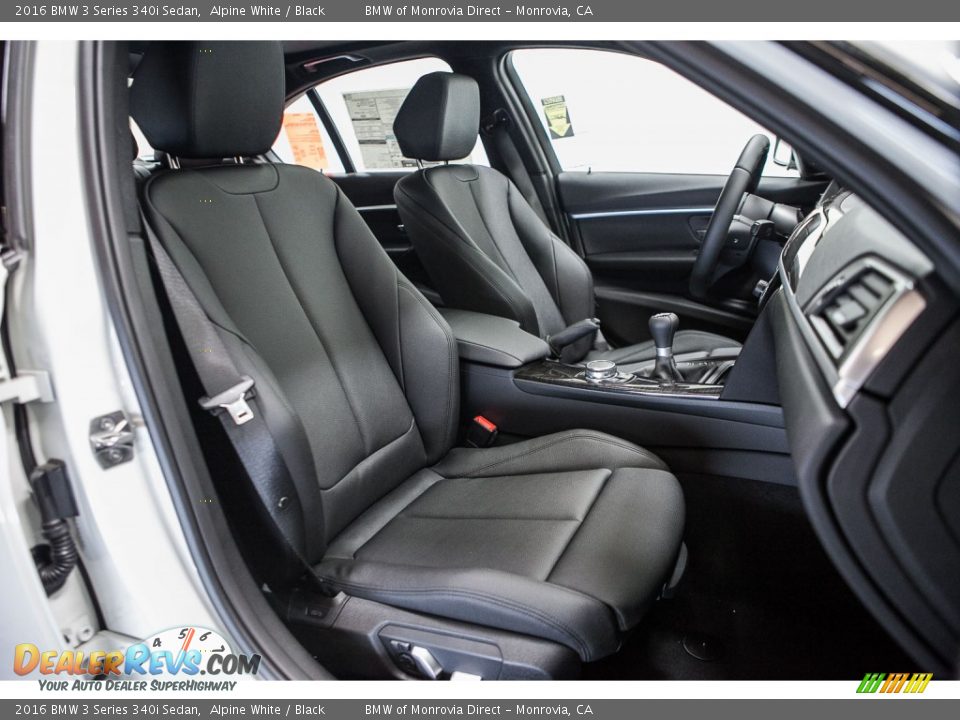 Front Seat of 2016 BMW 3 Series 340i Sedan Photo #2