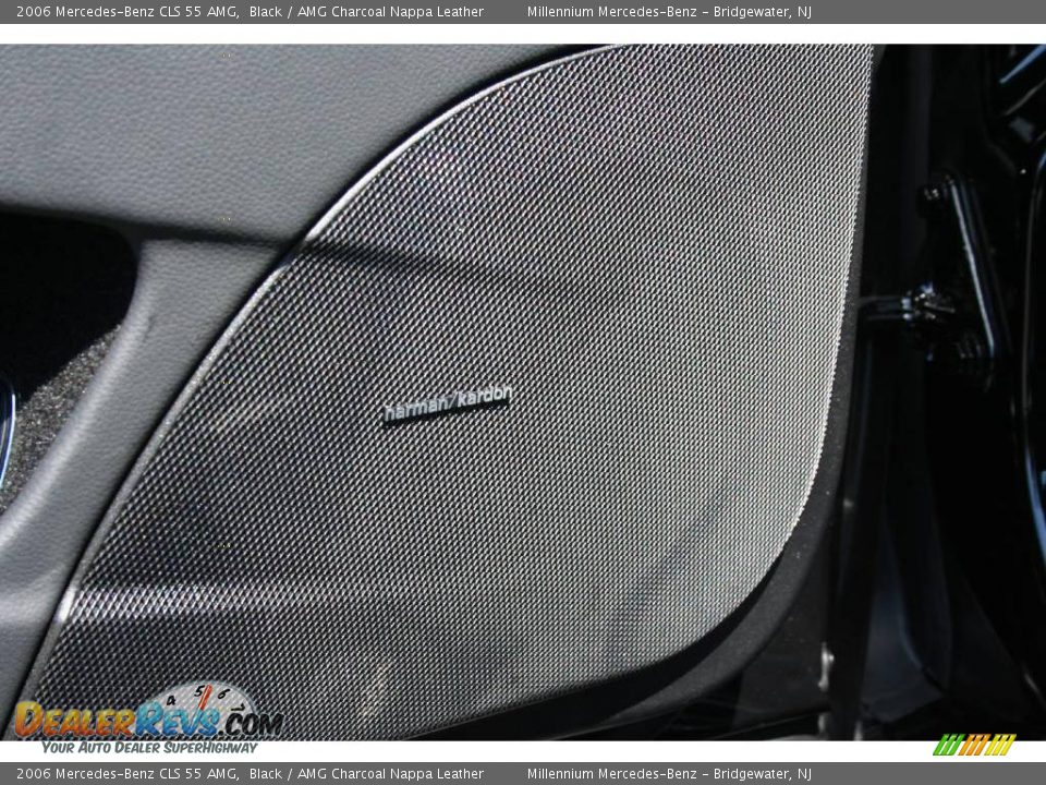2006 Mercedes-Benz CLS 55 AMG Black / AMG Charcoal Nappa Leather Photo #10