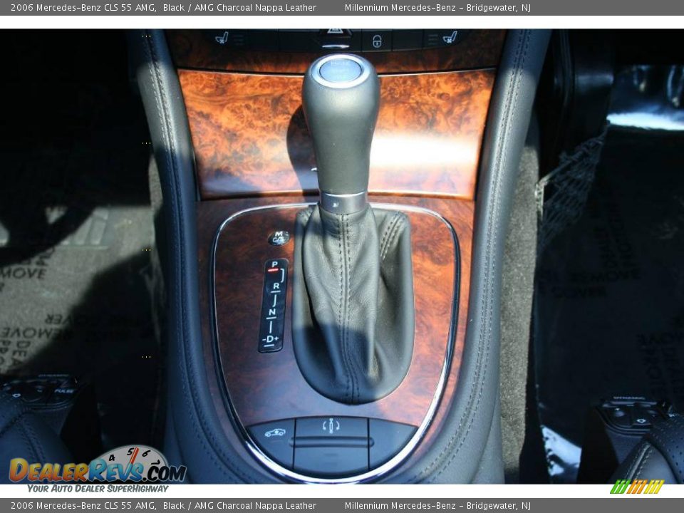 2006 Mercedes-Benz CLS 55 AMG Black / AMG Charcoal Nappa Leather Photo #17