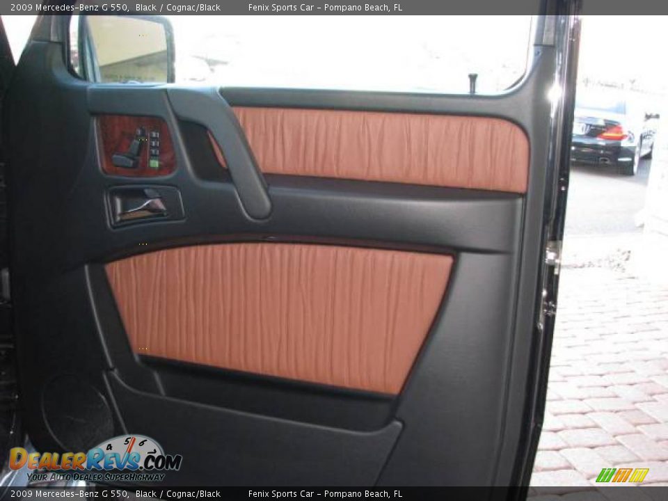 2009 Mercedes-Benz G 550 Black / Cognac/Black Photo #10