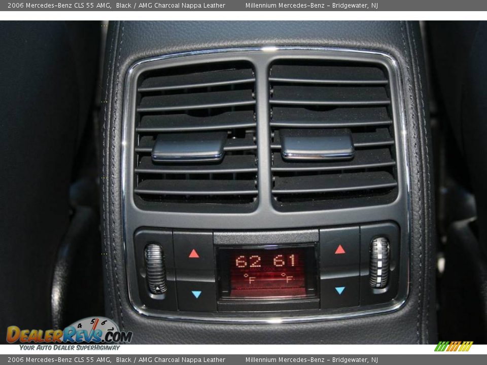 2006 Mercedes-Benz CLS 55 AMG Black / AMG Charcoal Nappa Leather Photo #19