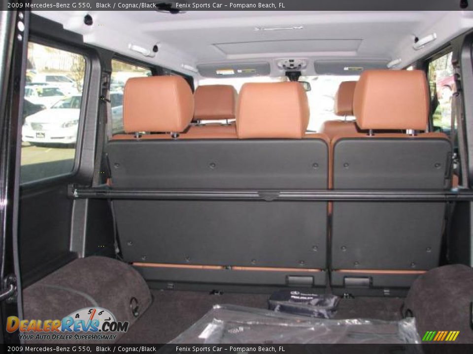 2009 Mercedes-Benz G 550 Black / Cognac/Black Photo #11