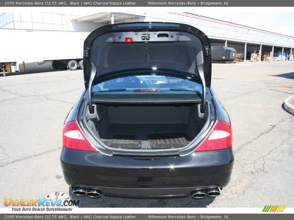 2006 Mercedes-Benz CLS 55 AMG Black / AMG Charcoal Nappa Leather Photo #21