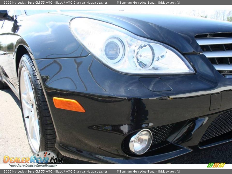 2006 Mercedes-Benz CLS 55 AMG Black / AMG Charcoal Nappa Leather Photo #24