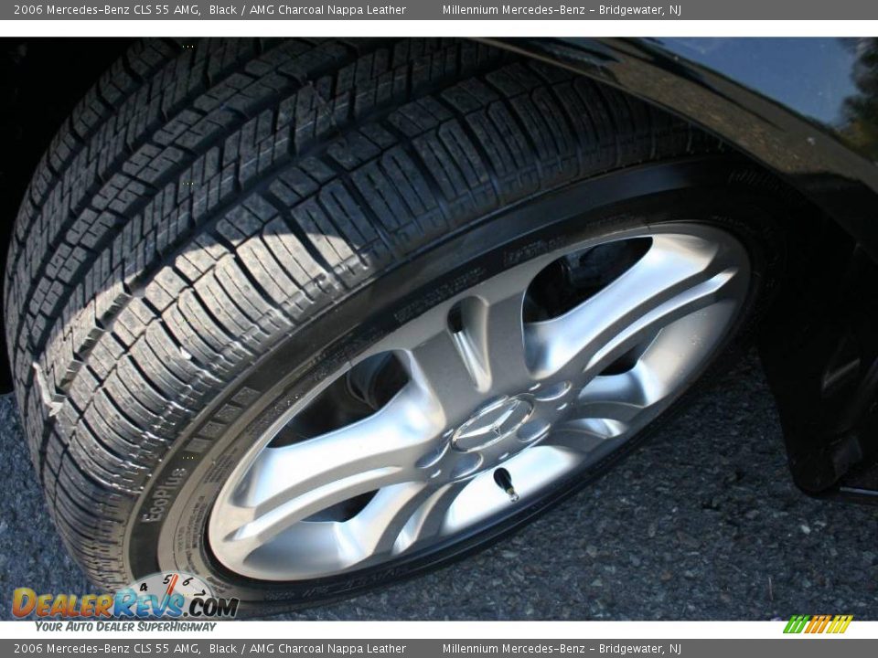 2006 Mercedes-Benz CLS 55 AMG Black / AMG Charcoal Nappa Leather Photo #26
