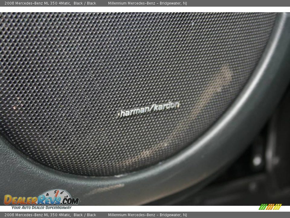 2008 Mercedes-Benz ML 350 4Matic Black / Black Photo #10