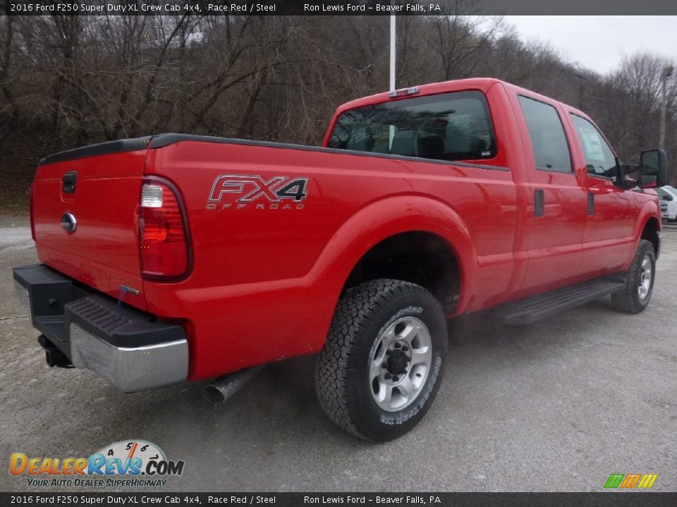 2016 Ford F250 Super Duty XL Crew Cab 4x4 Race Red / Steel Photo #4