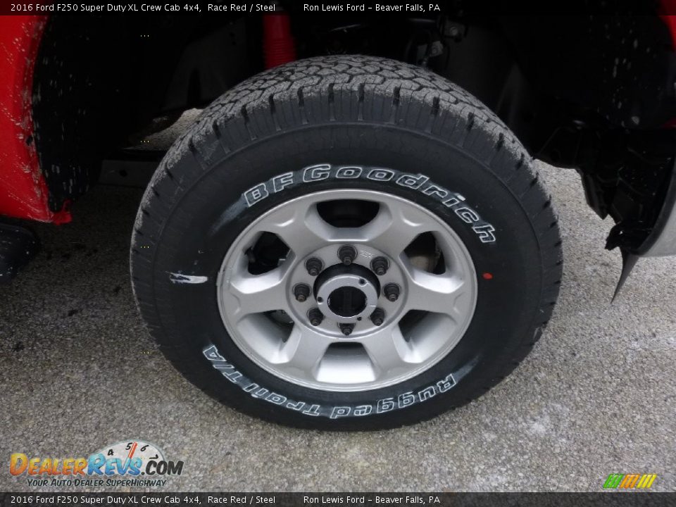 2016 Ford F250 Super Duty XL Crew Cab 4x4 Wheel Photo #12