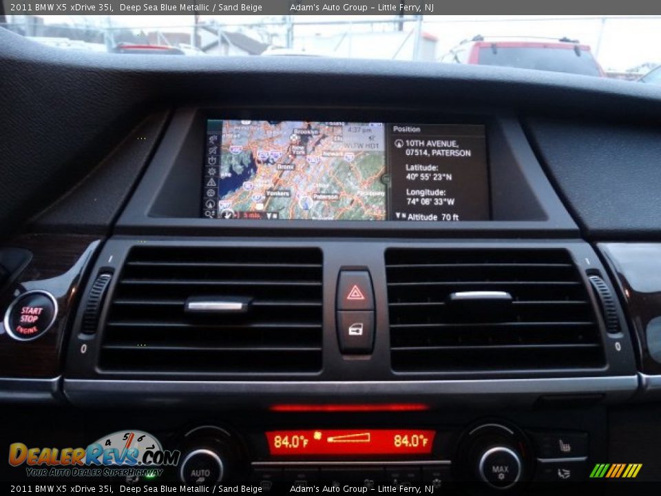 2011 BMW X5 xDrive 35i Deep Sea Blue Metallic / Sand Beige Photo #15