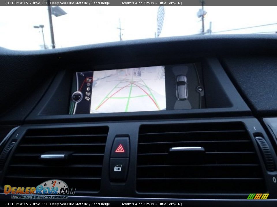 2011 BMW X5 xDrive 35i Deep Sea Blue Metallic / Sand Beige Photo #16