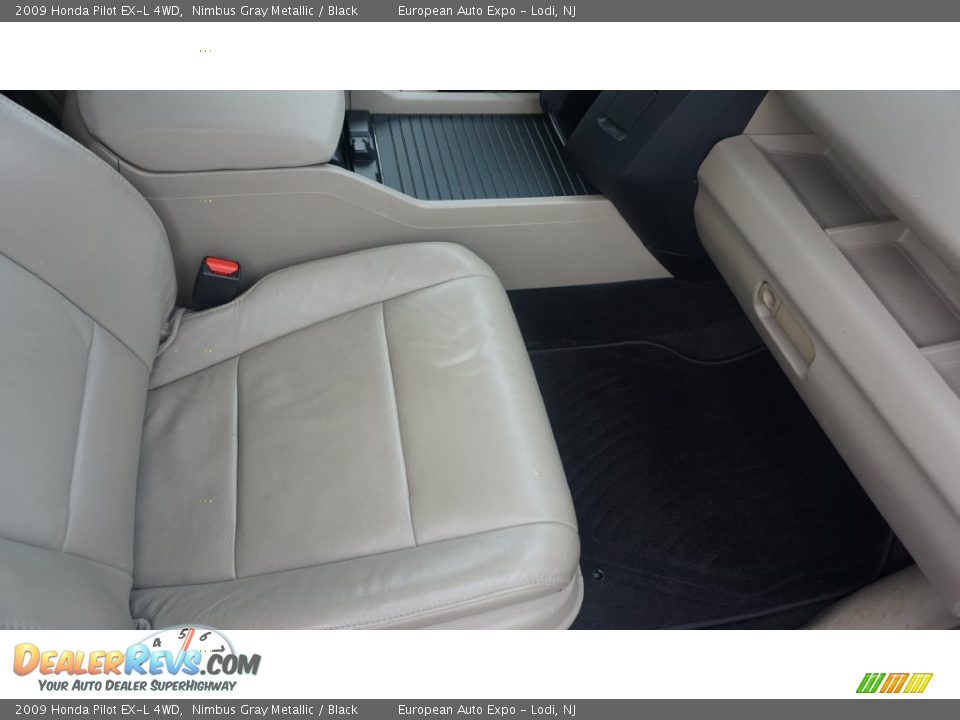 2009 Honda Pilot EX-L 4WD Nimbus Gray Metallic / Black Photo #10