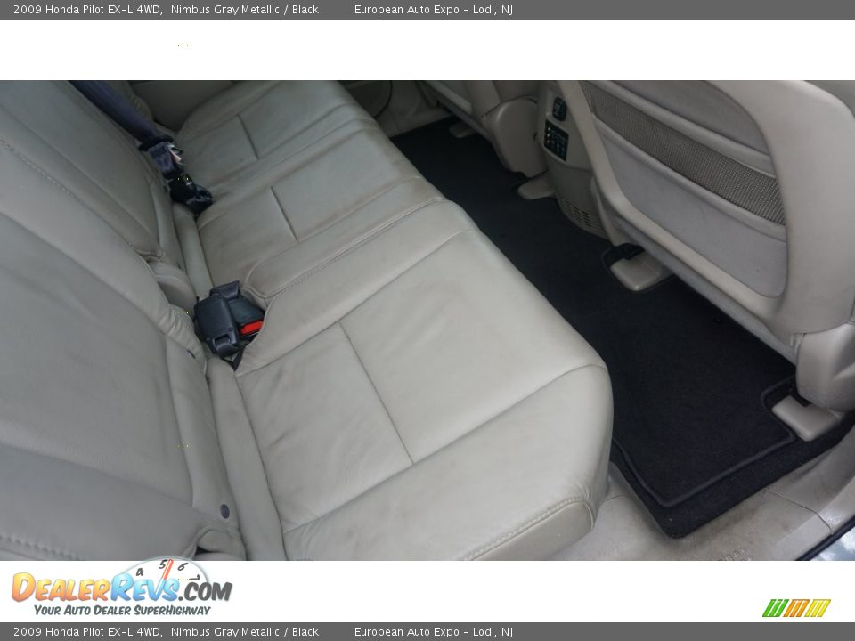 2009 Honda Pilot EX-L 4WD Nimbus Gray Metallic / Black Photo #12
