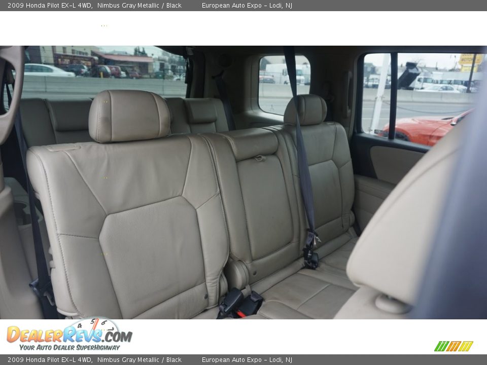 2009 Honda Pilot EX-L 4WD Nimbus Gray Metallic / Black Photo #13