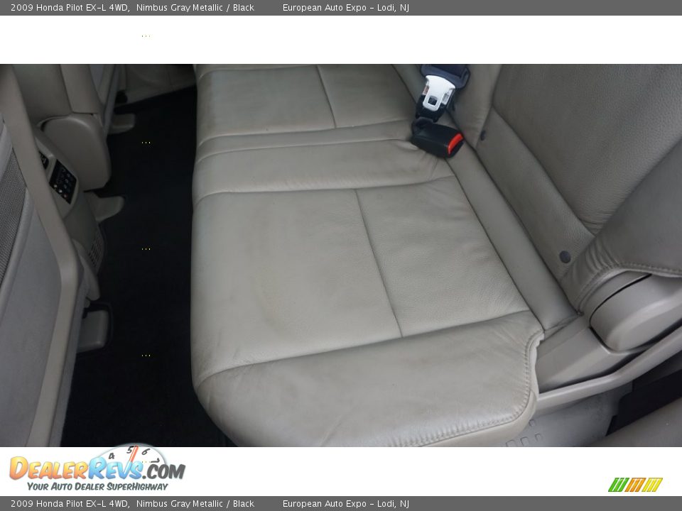 2009 Honda Pilot EX-L 4WD Nimbus Gray Metallic / Black Photo #15