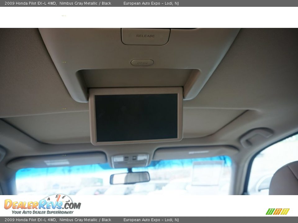 2009 Honda Pilot EX-L 4WD Nimbus Gray Metallic / Black Photo #18