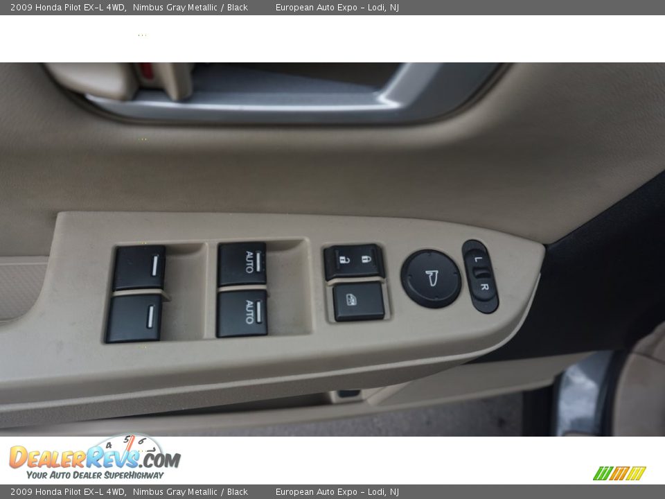 2009 Honda Pilot EX-L 4WD Nimbus Gray Metallic / Black Photo #20