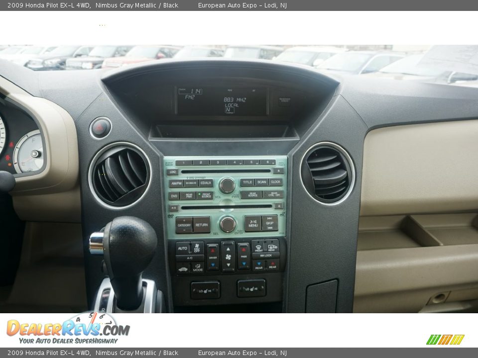 2009 Honda Pilot EX-L 4WD Nimbus Gray Metallic / Black Photo #27