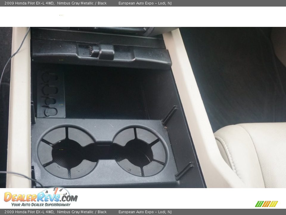 2009 Honda Pilot EX-L 4WD Nimbus Gray Metallic / Black Photo #30