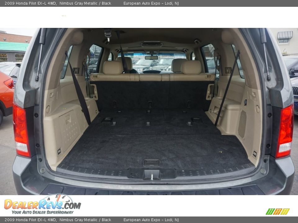 2009 Honda Pilot EX-L 4WD Nimbus Gray Metallic / Black Photo #35