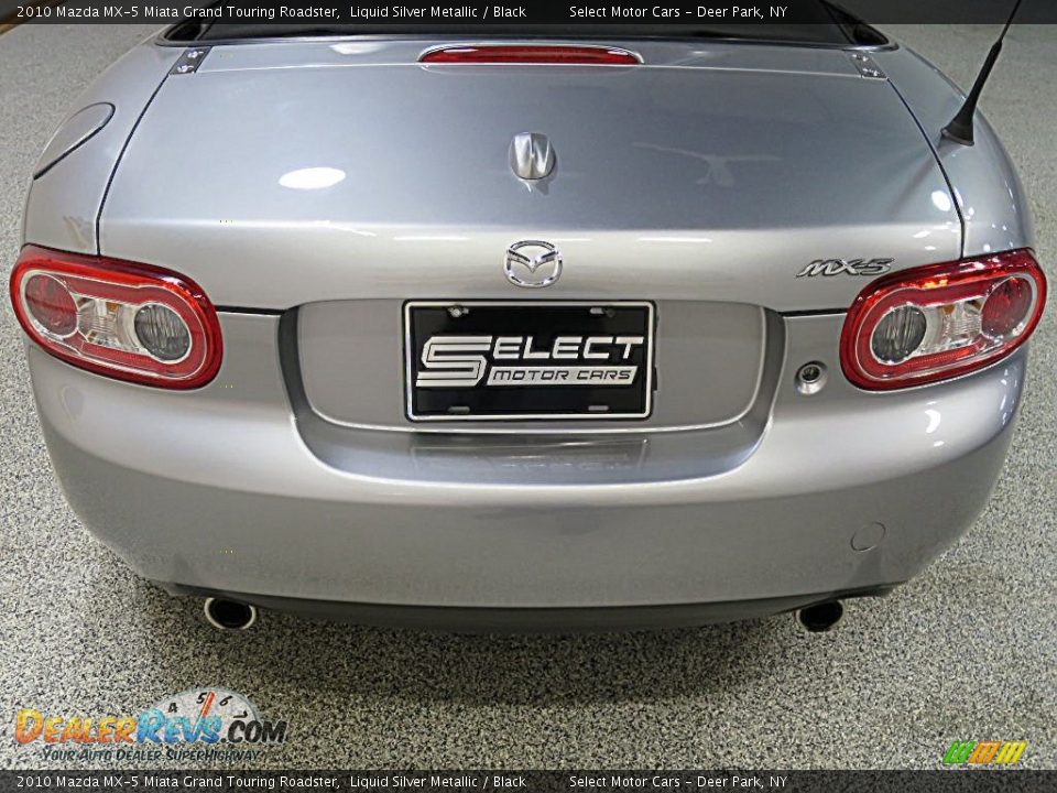 2010 Mazda MX-5 Miata Grand Touring Roadster Liquid Silver Metallic / Black Photo #4