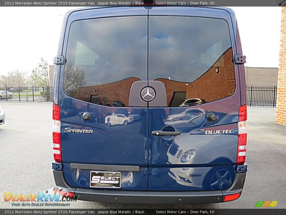 2011 Mercedes-Benz Sprinter 2500 Passenger Van Jasper Blue Metallic / Black Photo #4