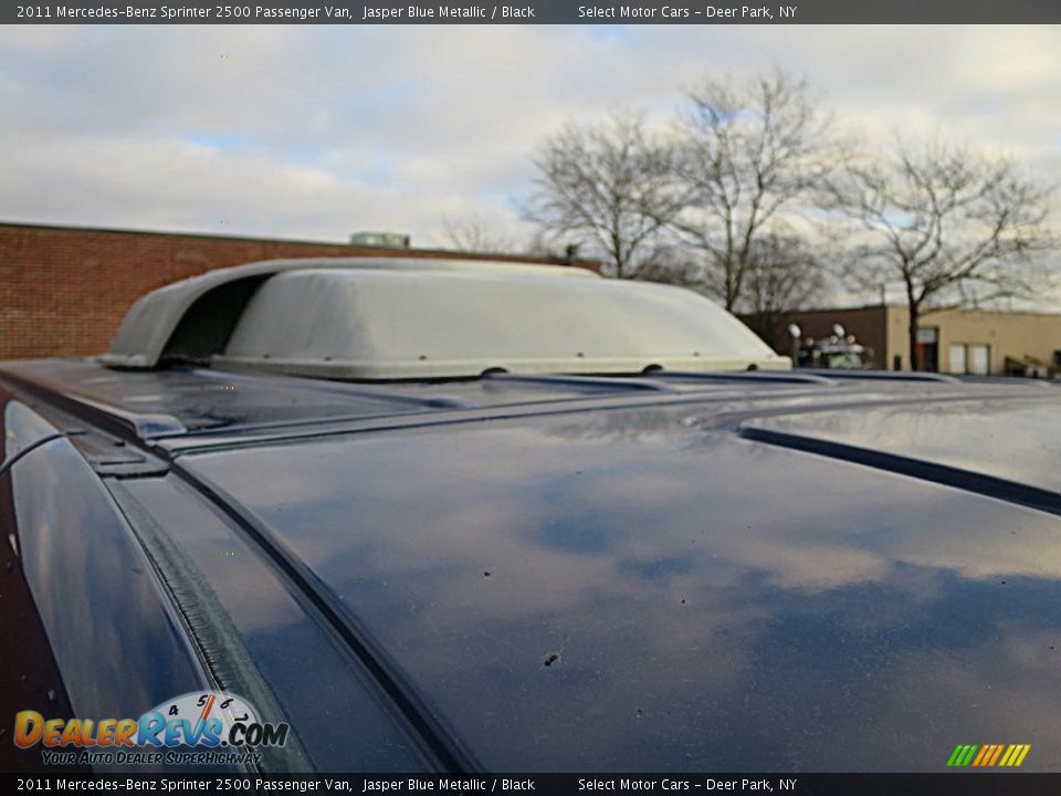 2011 Mercedes-Benz Sprinter 2500 Passenger Van Jasper Blue Metallic / Black Photo #17