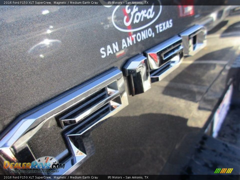 2016 Ford F150 XLT SuperCrew Magnetic / Medium Earth Gray Photo #6