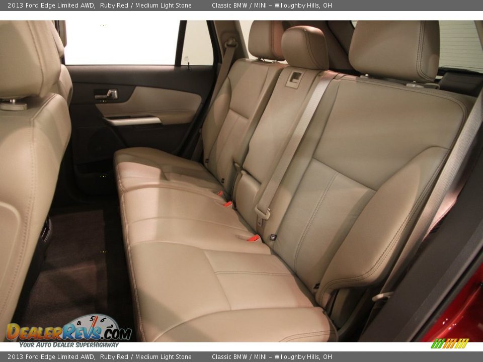 2013 Ford Edge Limited AWD Ruby Red / Medium Light Stone Photo #15