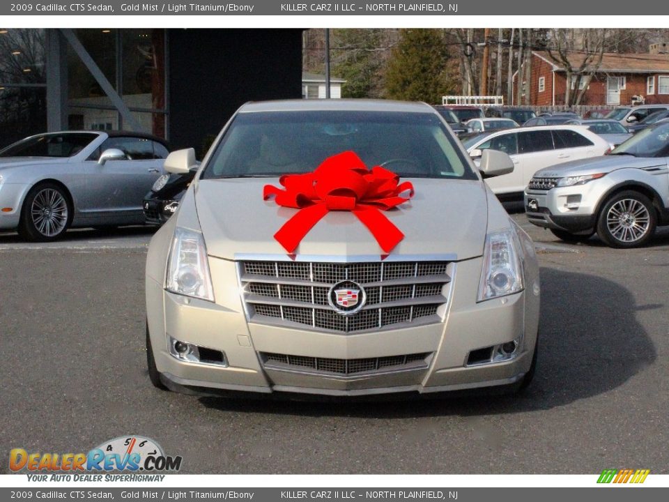 2009 Cadillac CTS Sedan Gold Mist / Light Titanium/Ebony Photo #2