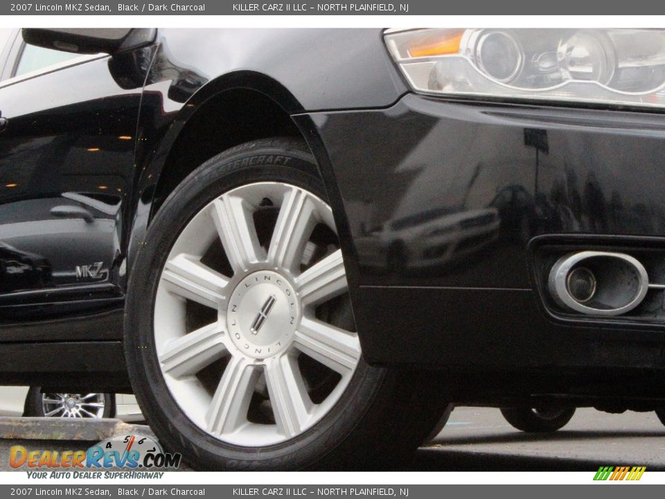 2007 Lincoln MKZ Sedan Black / Dark Charcoal Photo #12