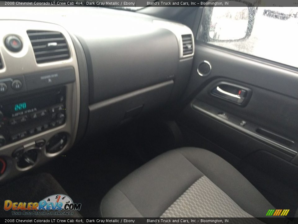 2008 Chevrolet Colorado LT Crew Cab 4x4 Dark Gray Metallic / Ebony Photo #6