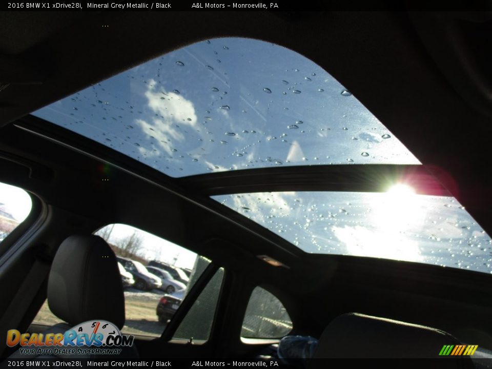 2016 BMW X1 xDrive28i Mineral Grey Metallic / Black Photo #11