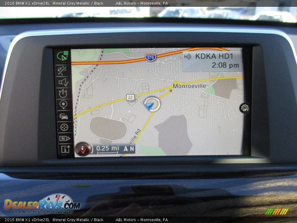 2016 BMW X1 xDrive28i Mineral Grey Metallic / Black Photo #16