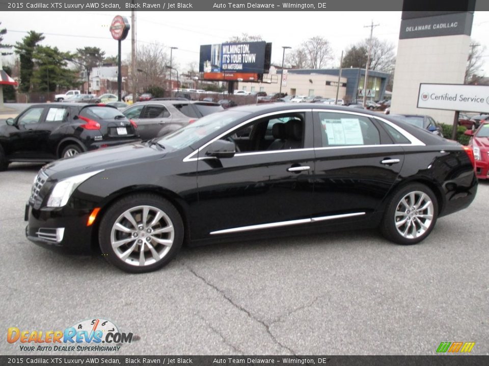 2015 Cadillac XTS Luxury AWD Sedan Black Raven / Jet Black Photo #3