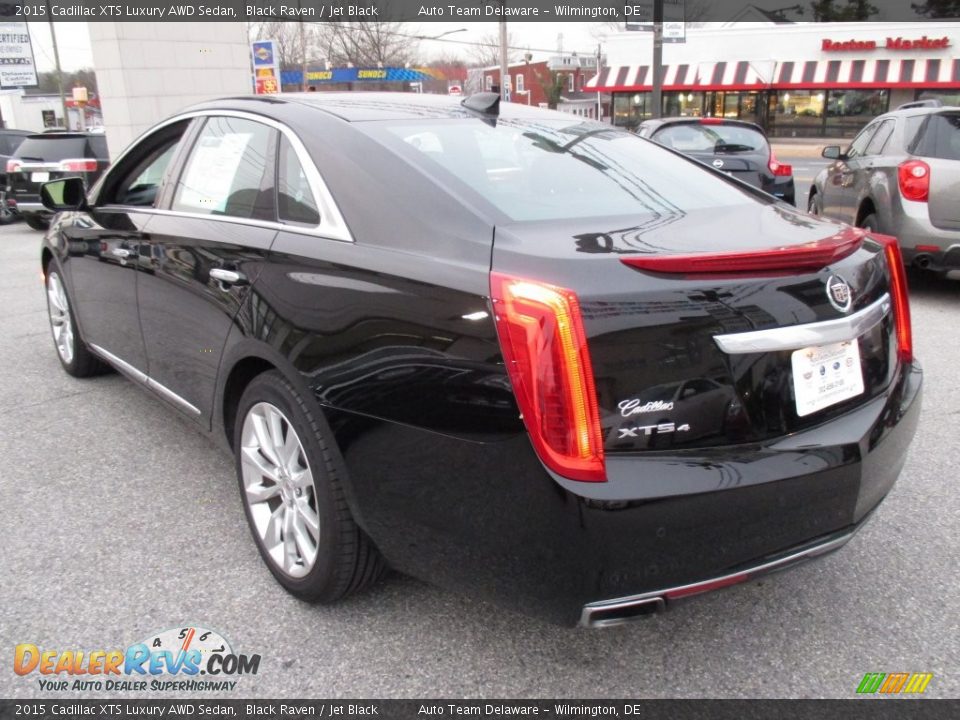 2015 Cadillac XTS Luxury AWD Sedan Black Raven / Jet Black Photo #4