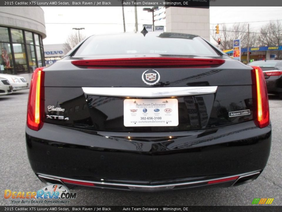 2015 Cadillac XTS Luxury AWD Sedan Black Raven / Jet Black Photo #6