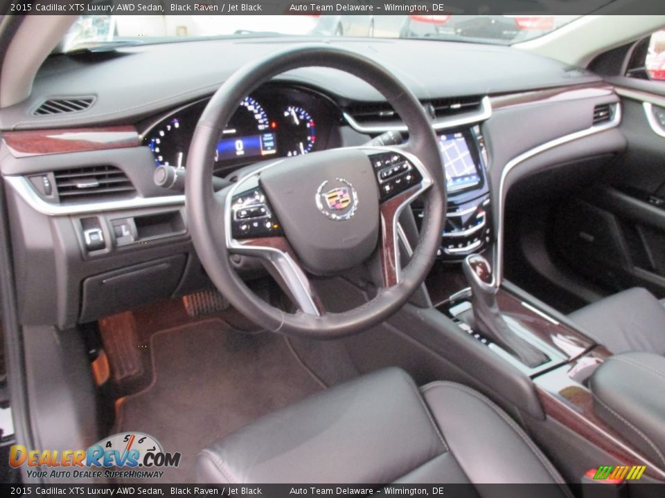 2015 Cadillac XTS Luxury AWD Sedan Black Raven / Jet Black Photo #12