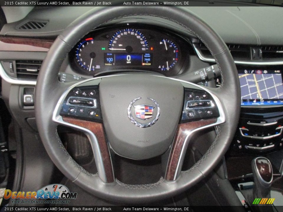 2015 Cadillac XTS Luxury AWD Sedan Black Raven / Jet Black Photo #13
