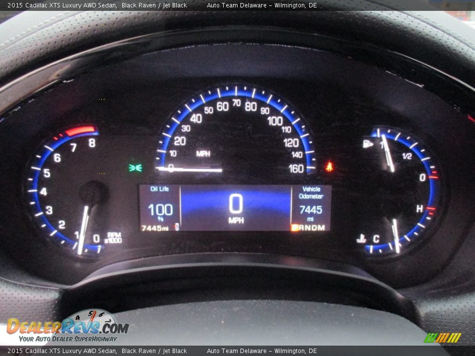 2015 Cadillac XTS Luxury AWD Sedan Black Raven / Jet Black Photo #14