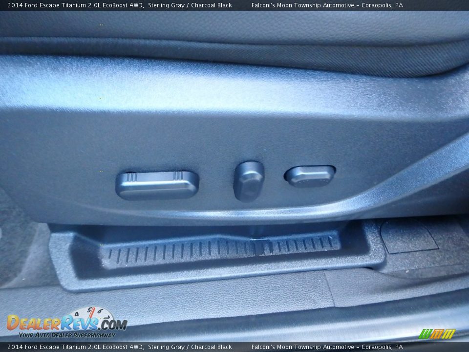 2014 Ford Escape Titanium 2.0L EcoBoost 4WD Sterling Gray / Charcoal Black Photo #20