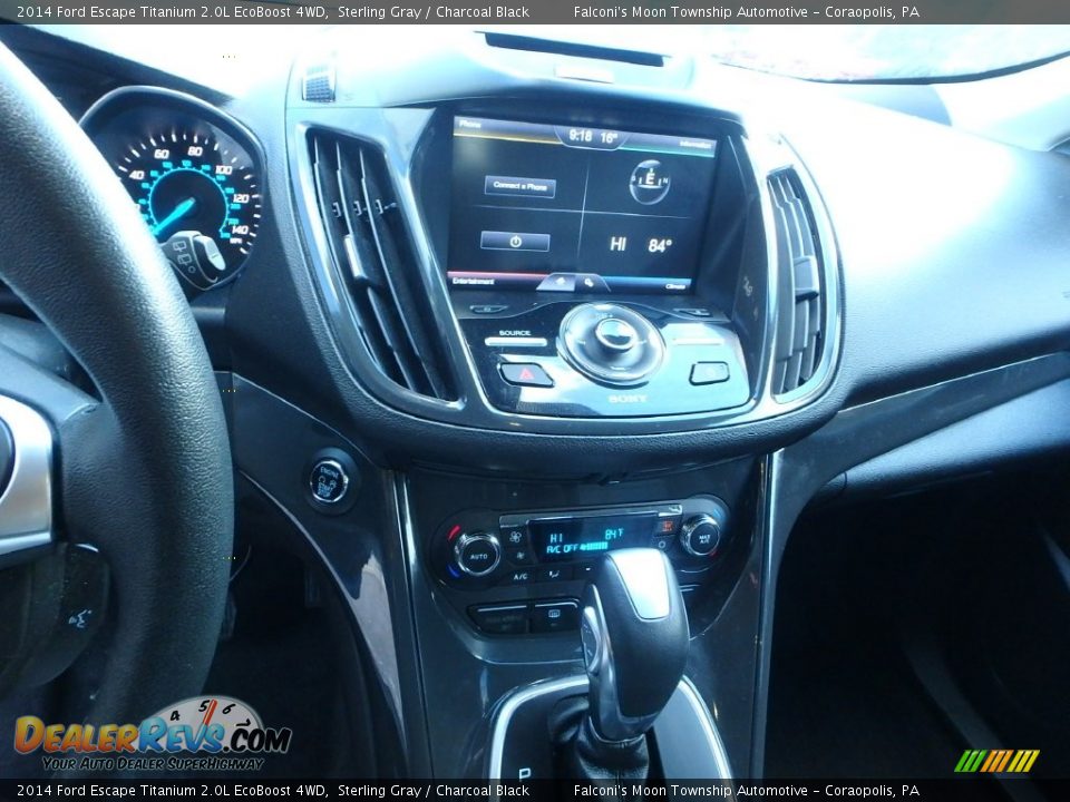 2014 Ford Escape Titanium 2.0L EcoBoost 4WD Sterling Gray / Charcoal Black Photo #22