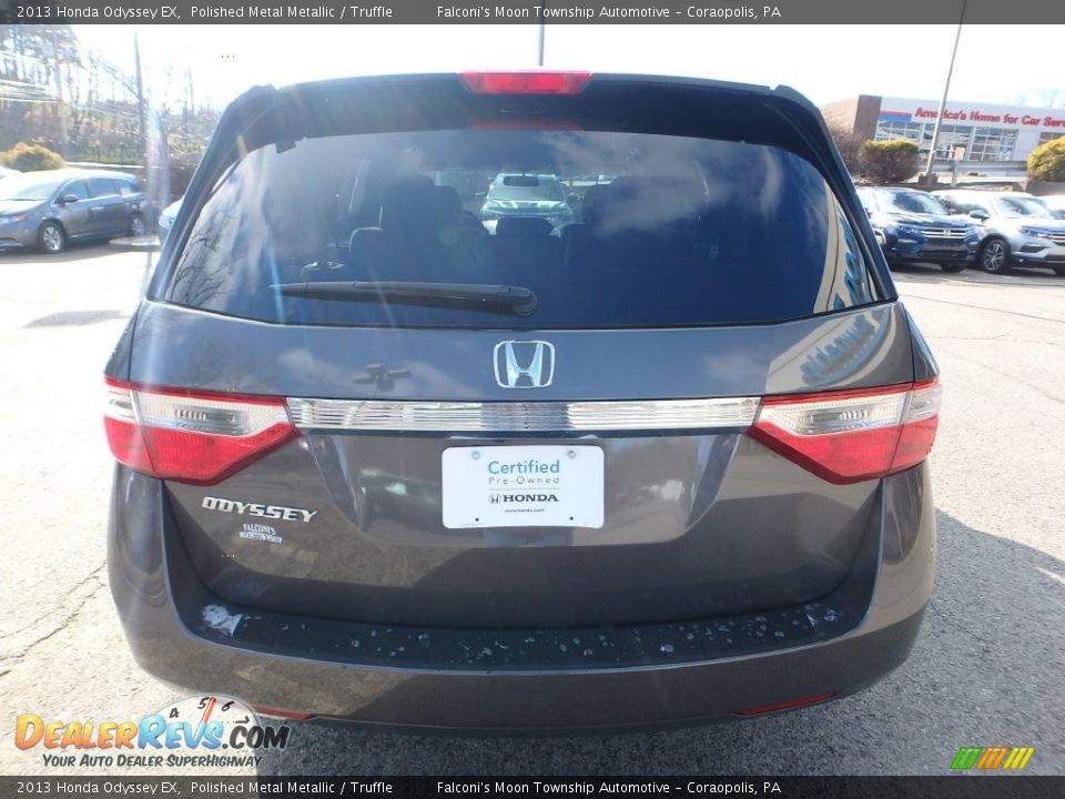 2013 Honda Odyssey EX Polished Metal Metallic / Truffle Photo #4