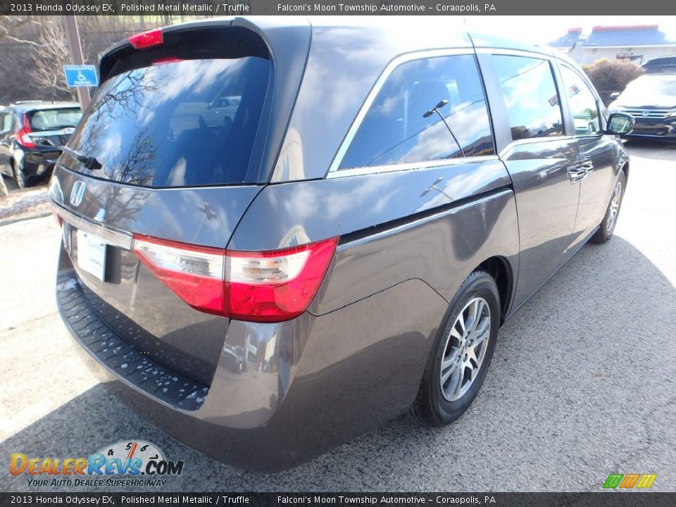 2013 Honda Odyssey EX Polished Metal Metallic / Truffle Photo #5