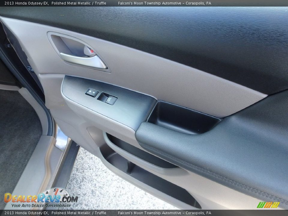 2013 Honda Odyssey EX Polished Metal Metallic / Truffle Photo #12