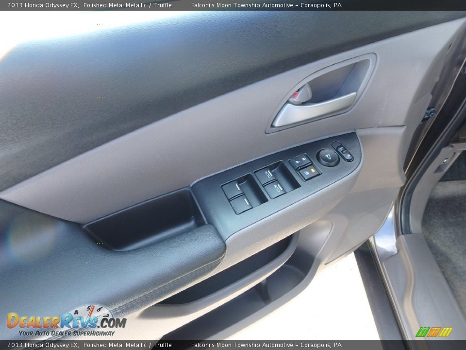 2013 Honda Odyssey EX Polished Metal Metallic / Truffle Photo #19