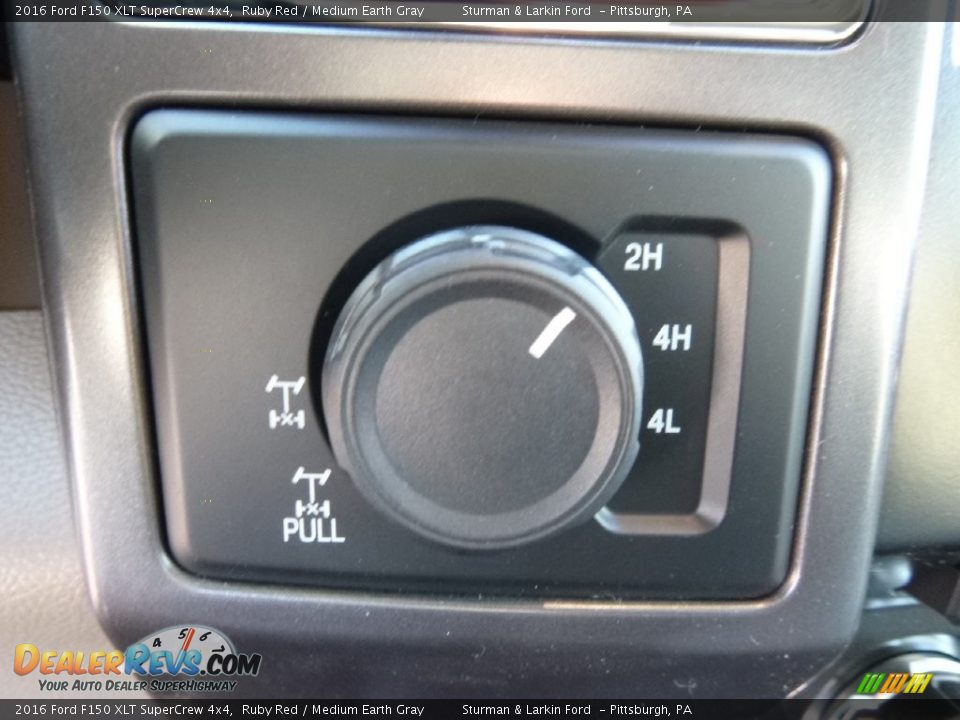 2016 Ford F150 XLT SuperCrew 4x4 Ruby Red / Medium Earth Gray Photo #12
