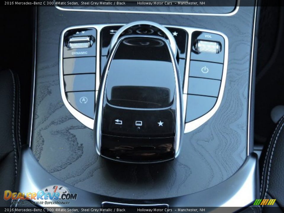 2016 Mercedes-Benz C 300 4Matic Sedan Steel Grey Metallic / Black Photo #11